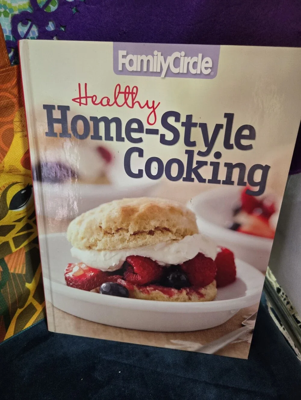 4/$15 Vintage Cookbook Family Circle Healthy Home Cooking